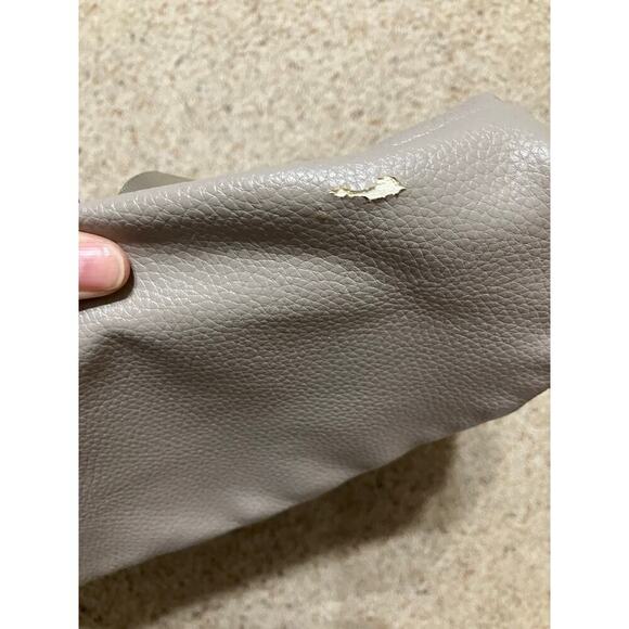 FAWN EXTRA GRAY PU LEATHER SHOULDER TOTE / BACKPACK ASIS - Picture 16 of 16